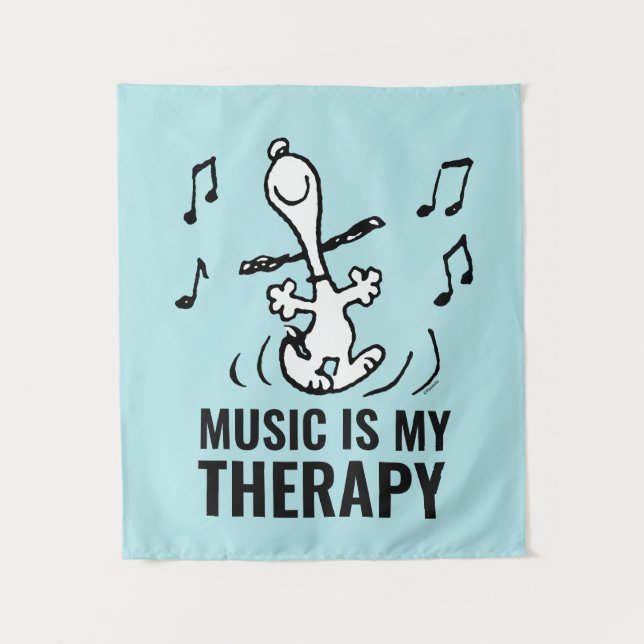 Tapete De Parede Amendoins | Snoopy Dancing (Frente)