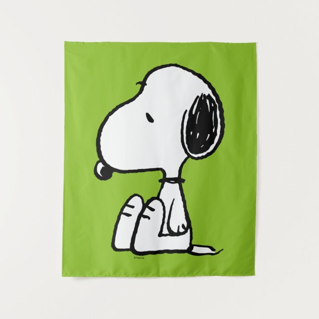 Tapete De Parede Amendoins | Snoopy Olhando Para Baixo (Frente)