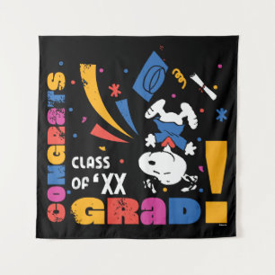 Tapete De Parede Amendoins Snoopy Parabéns Graduado Graduação Confe