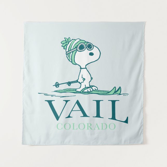Tapete De Parede Amendoins | Snoopy Vail Colorado (Frente)