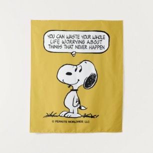 Tapete De Parede Amendoins   Snoopy, você não aguenta sua vida inte