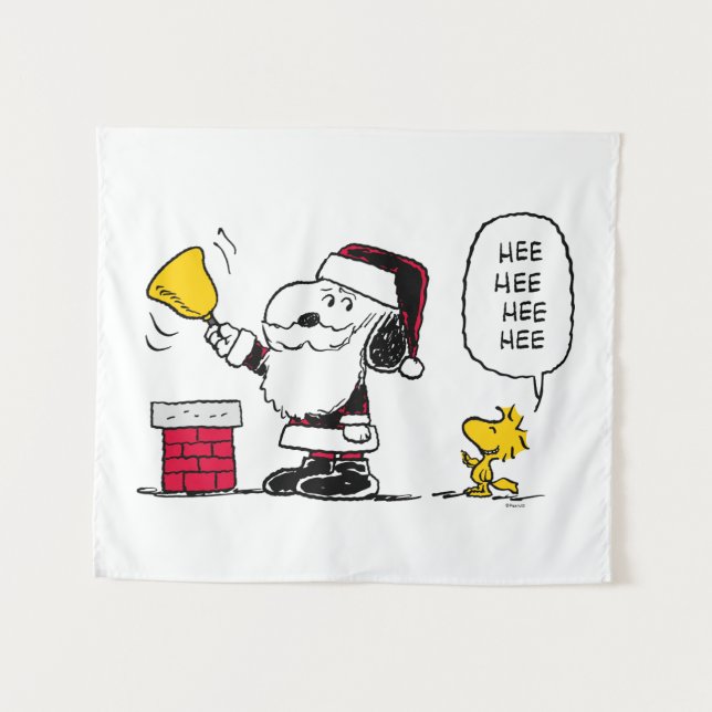 Tapete De Parede Amendoins | Snoopy & Woodstock Papais noeis Bell R (Frente (Horizontal))
