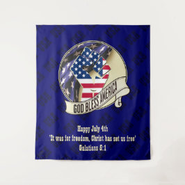 Tapete De Parede AMÉRICA DEUS ABENÇOE Patriótica