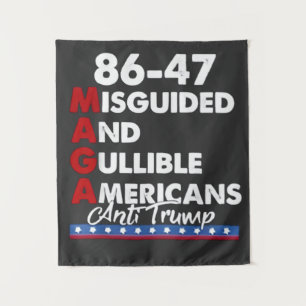 Tapete De Parede Americanos Misguiados E Gulíveis 86-47