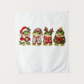 Tapete De Parede Amigos de Natal do Sapo das Festas