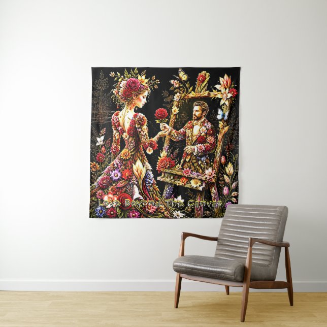 Tapete De Parede Amor Além da Tela (In Situ)