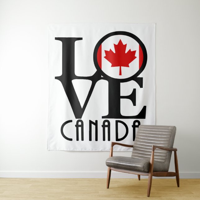 Tapete De Parede AMOR Canadá (In Situ)