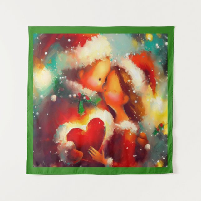 Tapete De Parede Amor de Natal 3 (Frente)