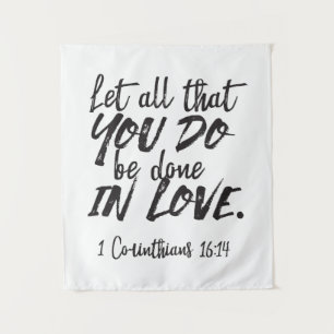 Tapete De Parede Amor em Ação - 1 Corintianos 16:14 Inspiração