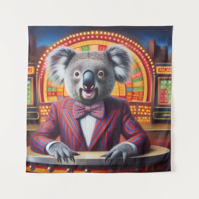 Tapete De Parede Anfitrião do Jogo Koala (Frente)