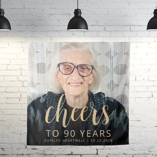 Tapete De Parede Animações Douradas de Script de Foto de 90 Festa d (Criador carregado)