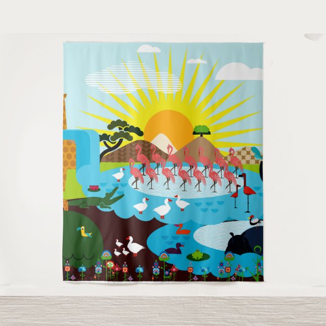 Tapete De Parede animais (Frente)