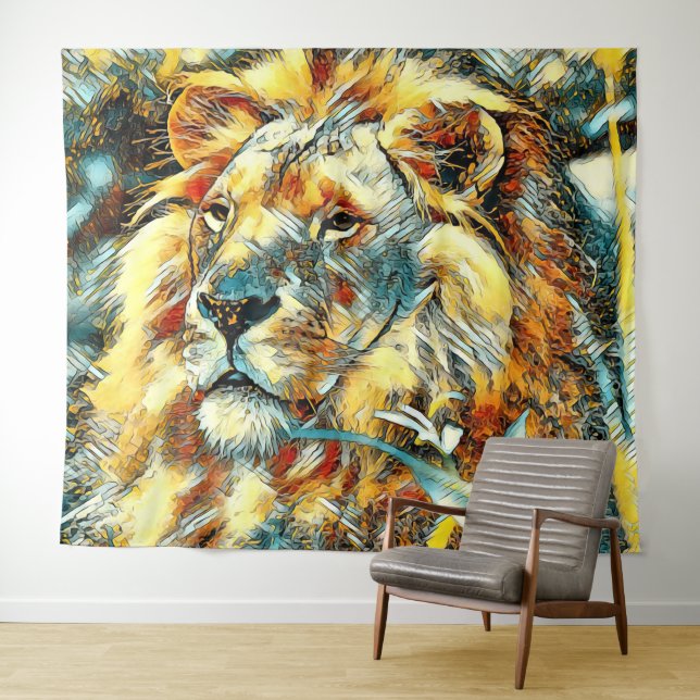 Tapete De Parede AnimalArt_Lion_009 (In Situ (Horizontal))