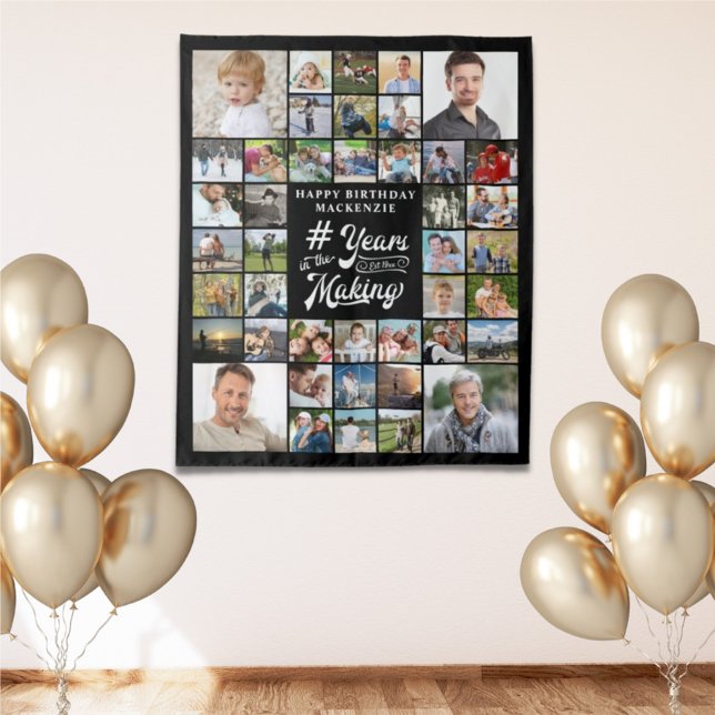 Tapete De Parede Aniversário: 42 ANOS DE Colagem DE Fotos NO FAZER (Criador carregado)