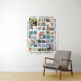 Tapete De Parede Aniversário Colagem de 33 Fotos Cortina de Fundo p