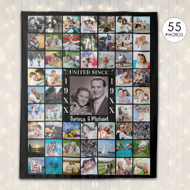 Tapete De Parede Aniversário Colagem de Fotos Memórias Fundo 55