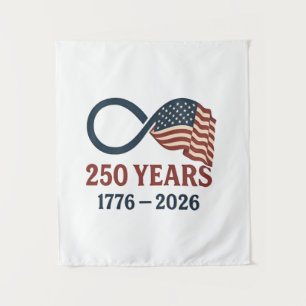 Tapete De Parede Aniversário de 250 Anos 1776-2026 Patriótico dos E