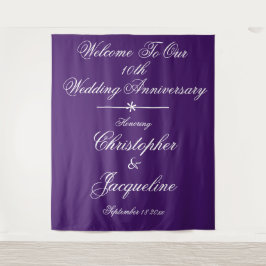 Tapete De Parede Aniversário de Casamento Script Foto Booth Fundo