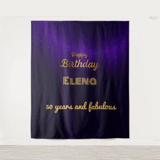 Tapete De Parede Aniversário Elegante