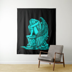 Tapete De Parede Anjo dormindo na pedra