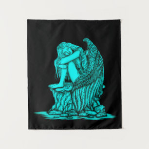 Tapete De Parede Anjo dormindo na pedra