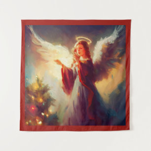 Tapete De Parede Anjo Natal 3