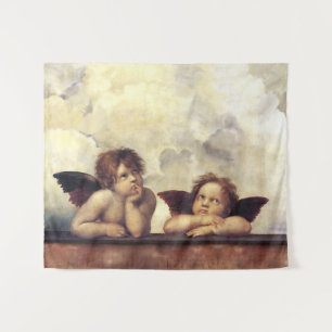 Tapete De Parede ANJOS DO RENASCIMENTO Raffaello Sanzio,Cherubs Ala