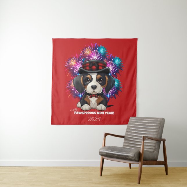 Tapete De Parede Ano dos Woofs! (In Situ)