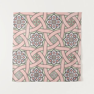 Tapete De Parede Anteriores azulejos ornamentais, sem costura