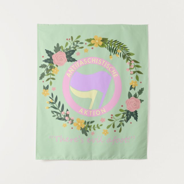 Tapete De Parede anti-ódio, mas que seja bonito (Frente)