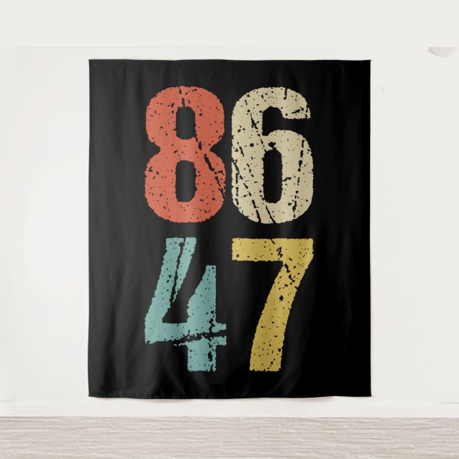 Tapete De Parede Anti-Trump - 86 47 I (Frente)