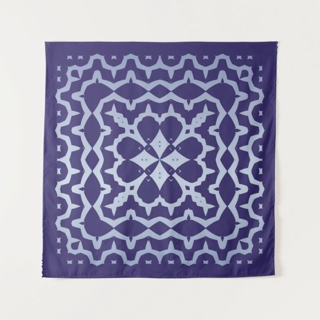 Tapete De Parede Antiguamente cerâmica azulejo portuguesa. Design g (Frente)