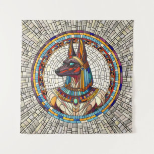 Tapete De Parede Anubis Egípcio - Arte Mosaica