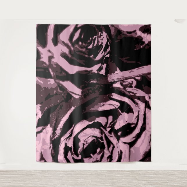 Tapete De Parede Apenas algumas Rosas (Frente)