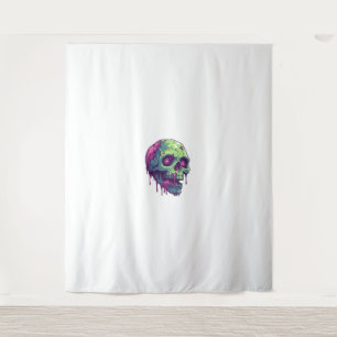 Tapete De Parede Apocalipse do Caveira Zombie