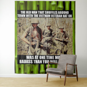 TAPETE DE PAREDE AQUELE VETERANO DO VIETNÃ