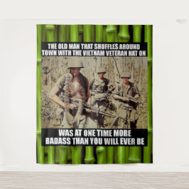 TAPETE DE PAREDE AQUELE VETERANO DO VIETNÃ