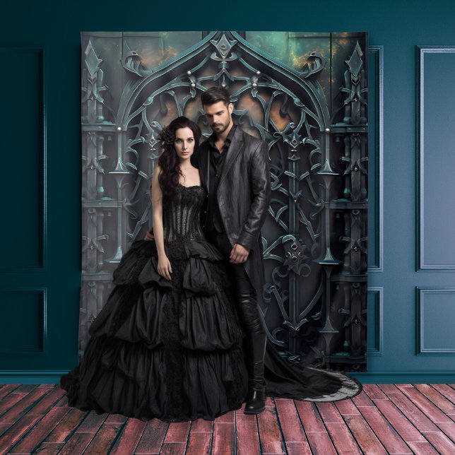 Tapete De Parede Arca Preta Gótica Moody (Criador carregado)