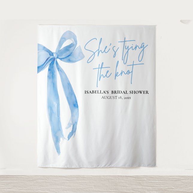 Tapete De Parede Arco Ela é Casando Chá de panela (Frente)