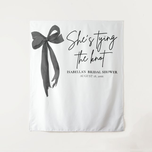 Tapete De Parede Arco Ela é Casando Chá de panela (Frente)