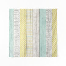 Arco Geométrico Rustic Mint & Yellow Boho