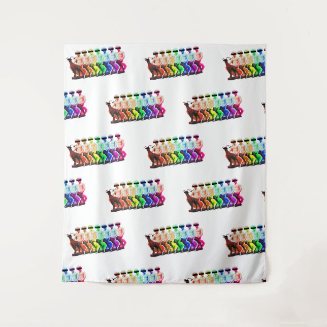 Tapete De Parede Arco-Íris (Frente)