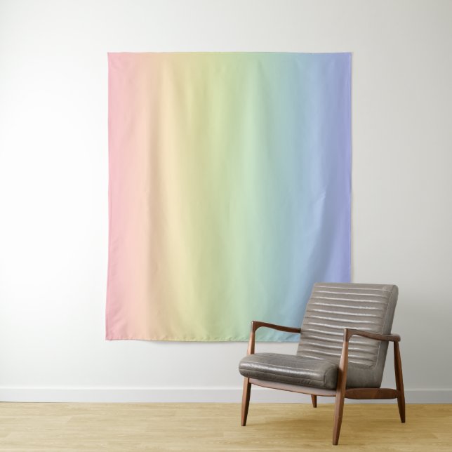 Tapete De Parede Arco-íris Pastel (In Situ)