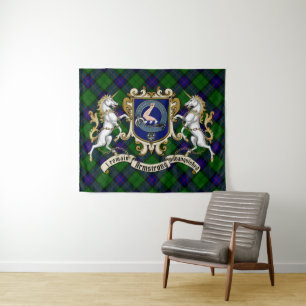 Tapete De Parede Armstrong Clan Crachá & Tartan