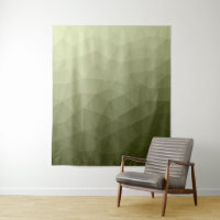 Army light green gradient geometric mesh pattern