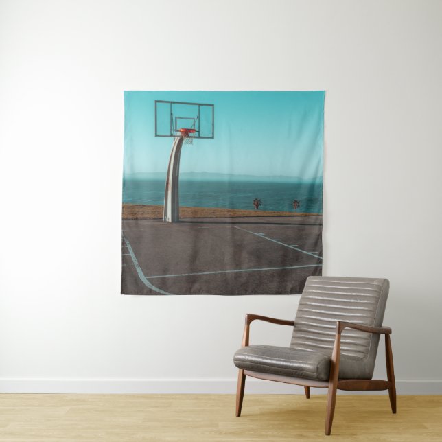Tapete De Parede Aro Cesto de Basquete (In Situ)
