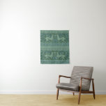 Tapete De Parede Art Deco Nouveau Cão Natureza Padrão Animal<br><div class="desc">Art Nouveau - animais - Este padrão botânico rico em azul-nouveau para cães é um padrão antigo baseado no design dos anos 1800 do médio William Burgers.</div>