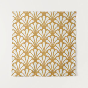 Tapete De Parede Art Deco — Shell Geométrico