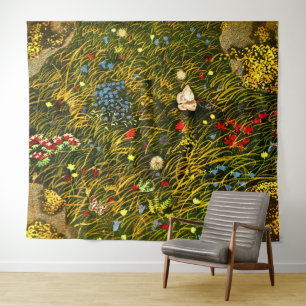 Tapete De Parede Art Nouveau Alpino Meadow