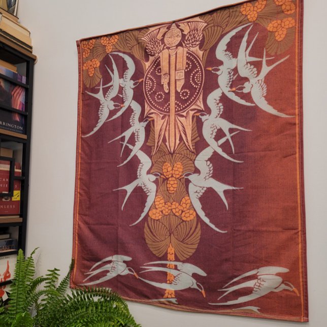 Tapete De Parede Art Nouveau Highlands Escoceses (Criador carregado)